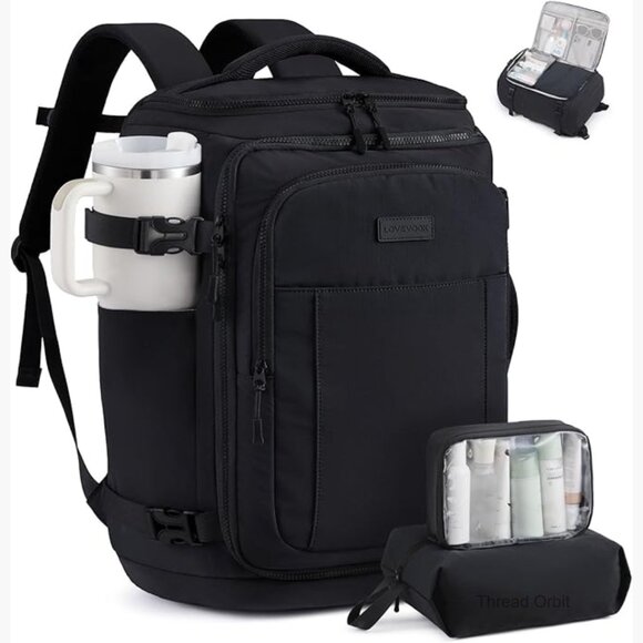 28L Airline Approved Travel Backpack with Packing Cubes, Lightweight Waterproof main image 5